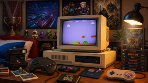 Retro Gaming Room new