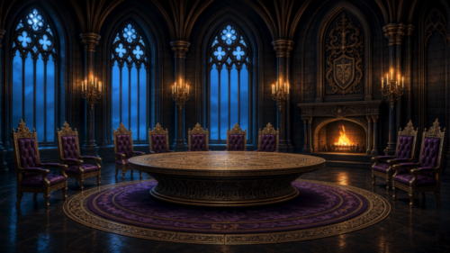 Dark Fantasy Council Chamber