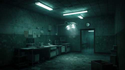 Abandoned Hospital Room