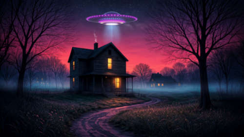 Alien Abduction Farmhouse