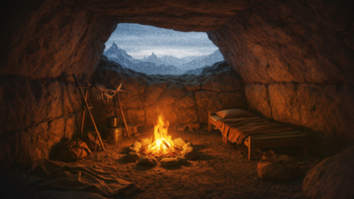 Cozy Cave Shelter
