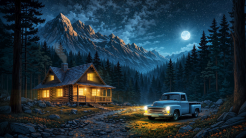 Cozy Log Cabin