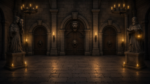 Fantasy Dungeon Hall