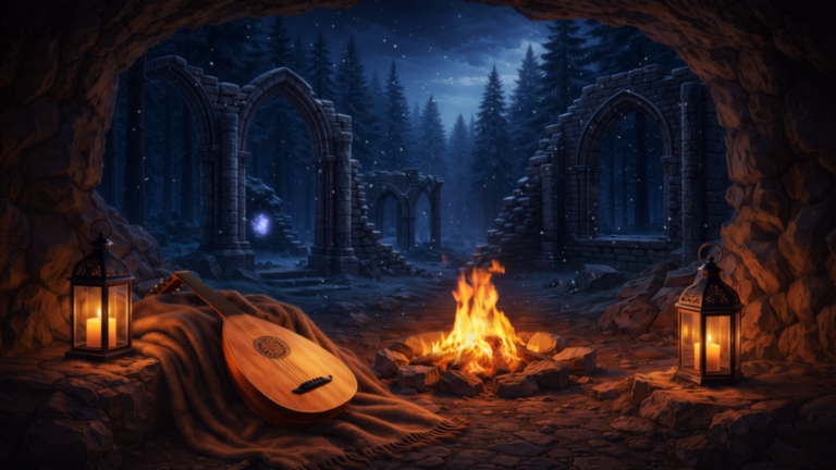 Fantasy Ruins Campfire 4 Fantasy Ruins Campfire