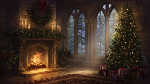 Gothic Christmas Hall