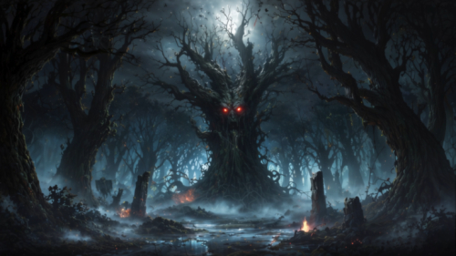 Haunted Forest Monster