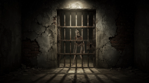 Horror Prison Cell