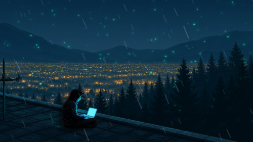 Pixel Hacker Rooftop