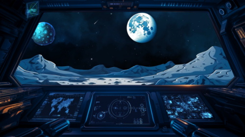 Sci Fi Command Deck