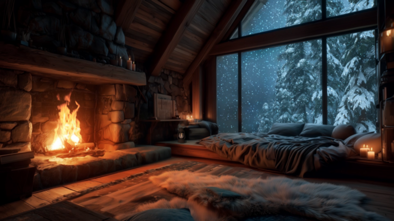 Snowy Cabin Bedroom 5 Snowy Cabin Bedroom