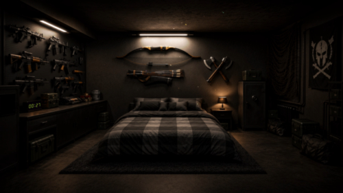 Tactical Bunker Bedroom
