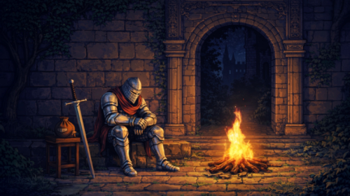 Weary Knight Campfire