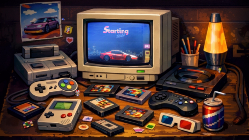 Classic 8 Bit Gaming Era