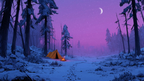Cold Twilight Camp
