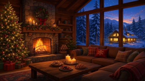 Cozy Christmas Cabin