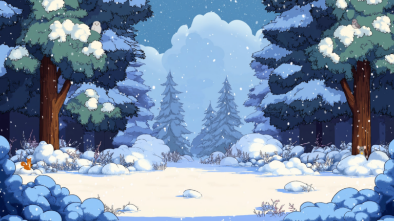 Cute Snowy Forest 8 Cute Snowy Forest