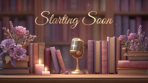 Retro Microphone Stream Screen