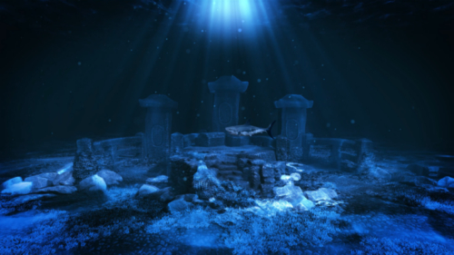 Underwater Ruins4K