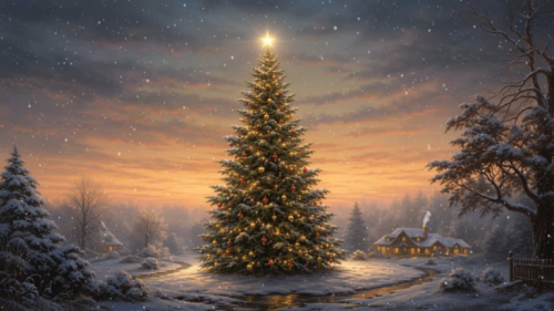 Vintage Christmas Tree