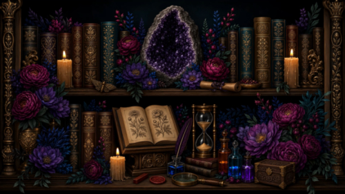 Witchy Bookshelf