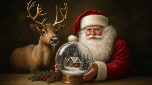 santa portrait