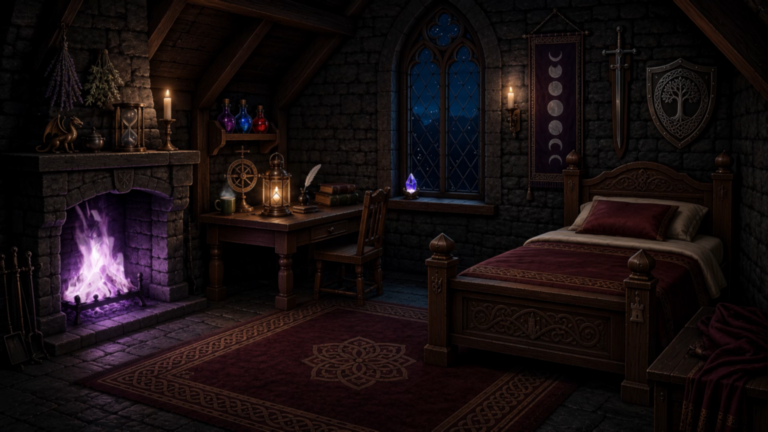 wizard bedroom