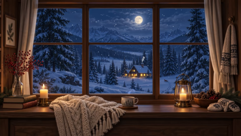 Cozy Winter Window 3 Cozy Winter Window